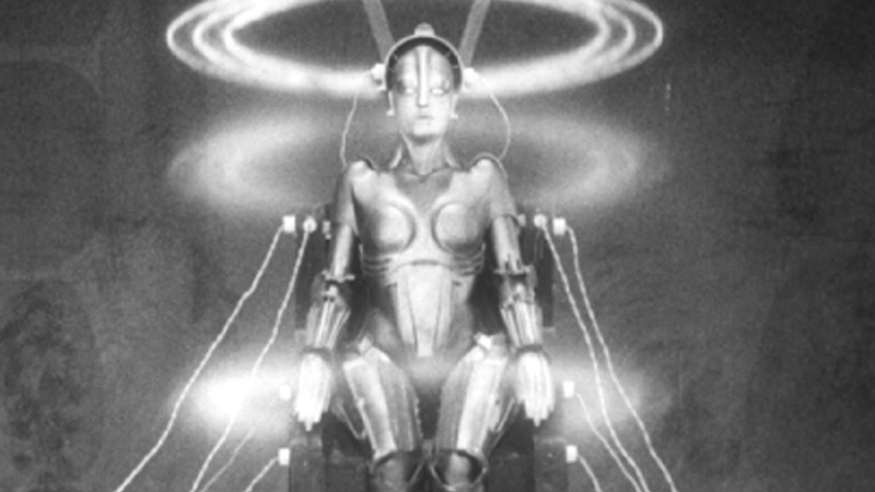 Illustration for article titled Burlesque superstar Dita Von Teese goes Metropolis in this 3D-printed dress